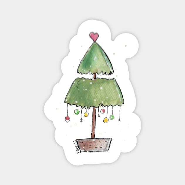My Christmas tree Magnet by Fradema