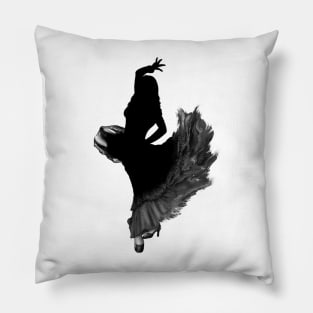 Dancing tango woman Pillow