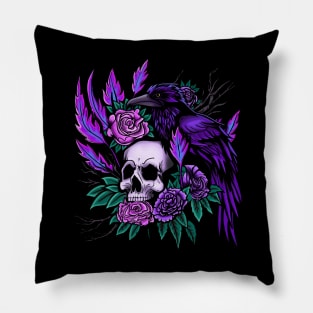 Raven Pillow