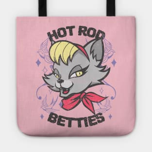 Cool Vintage "Hot Rod Betties" Rockabilly Tote