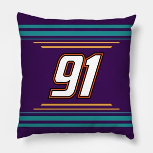 Kyle Weatherman #91 2024 NASCAR Design Pillow