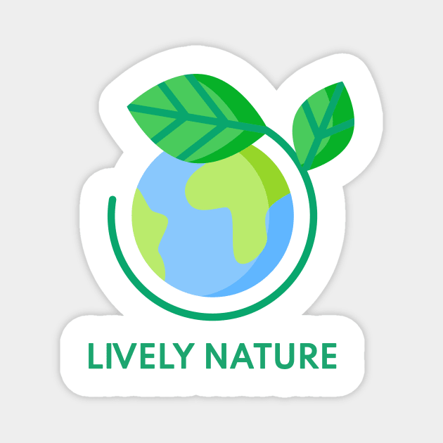 LIVELY NATURE PLANET EARTH Magnet by Lively Nature