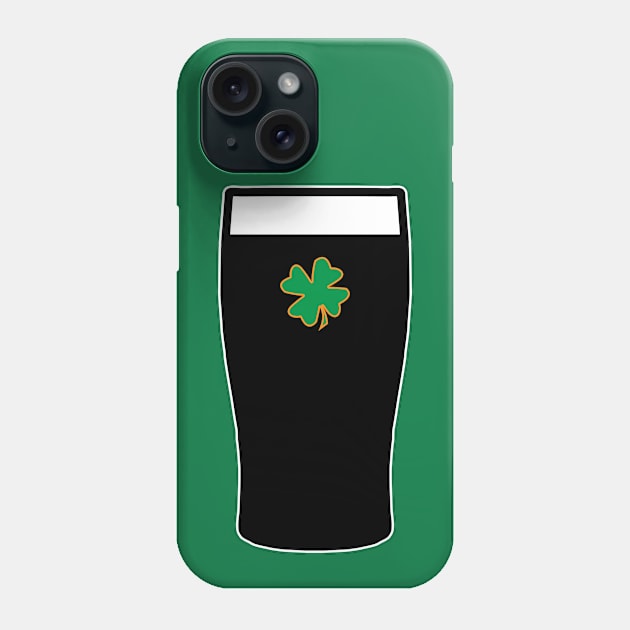 st patricks day shamrock stout Phone Case by McNutt