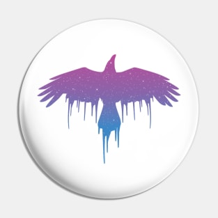 The Midnight Raven Colour Pin