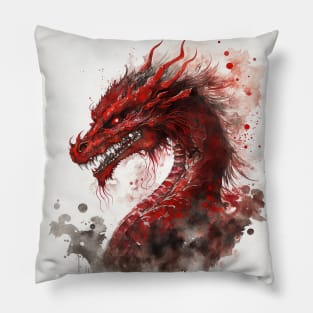 red dragon Pillow