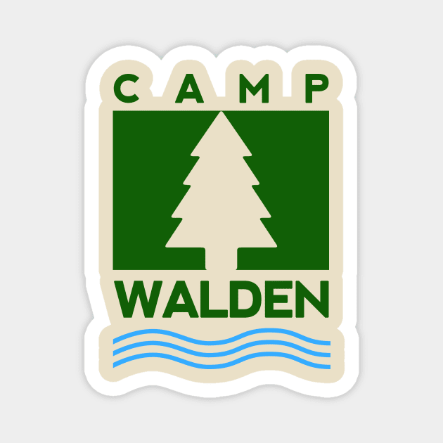 Camp Walden Pocket Magnet by dumbshirts