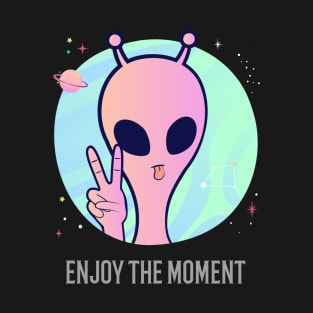 Enjoy The Moment Cool T-shirt Design T-Shirt