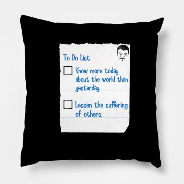 To Do List Pillow by hereticwear