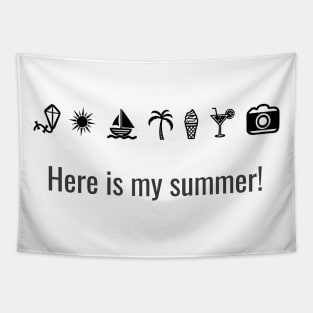 Summer print Tapestry