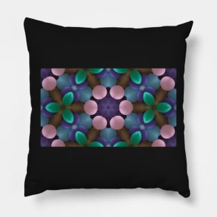 Fun and flirty pink flower pattern Pillow