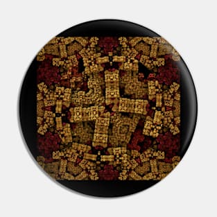 Spartans Pattern Pin