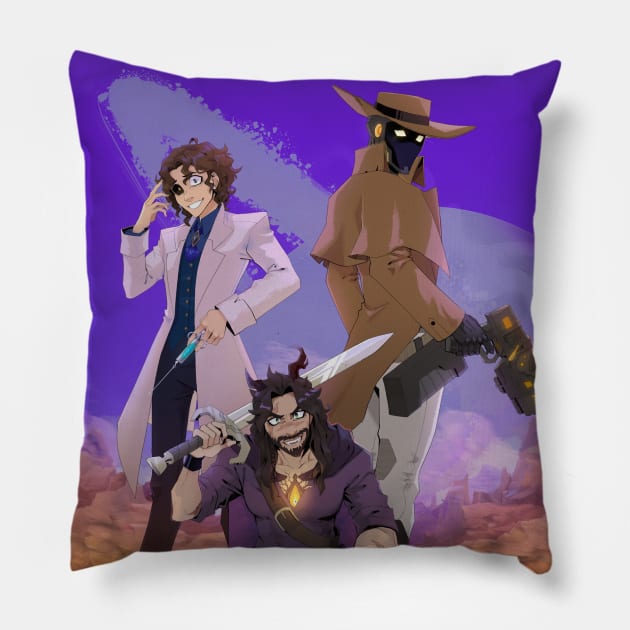 BvZ Poster Pillow by Good Boy Audios