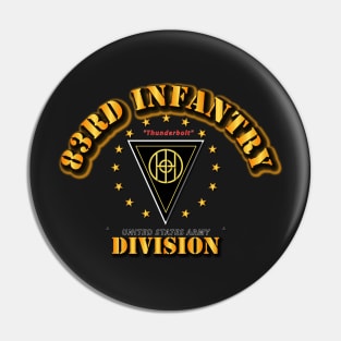 83rd Infantry Division - Thunderbolt Pin