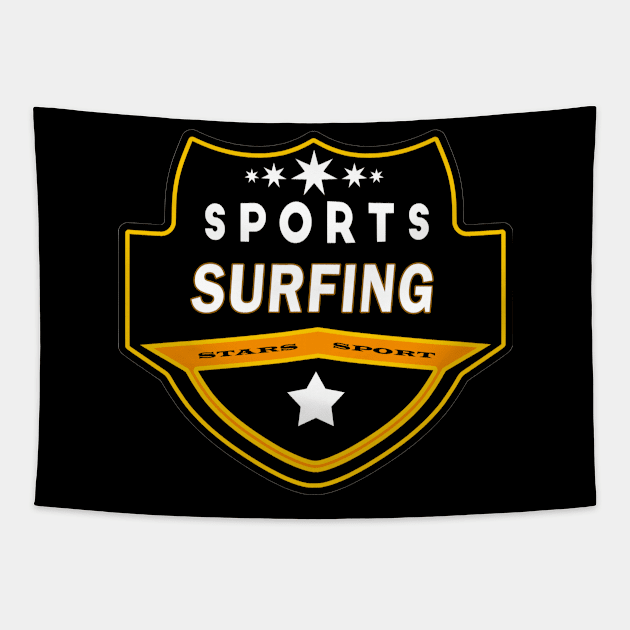 Surfing Tapestry by Usea Studio