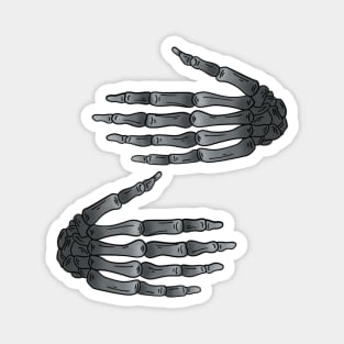 Skeleton Hands shirt,skull hand,  halloween skeleton Magnet