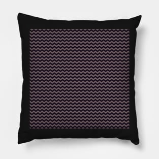 Watusi Chevron by Suzy Hager       Black & Brown Pillow