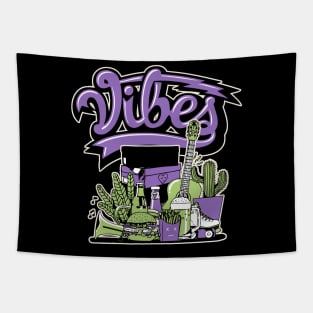 Vibes Canyon Purple Tapestry