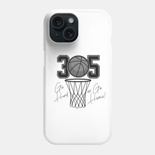 305 Miami Basketball Passion Phone Case