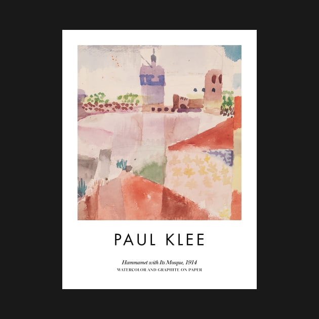 Paul Klee - Hammamet with Its Mosque by MurellosArt