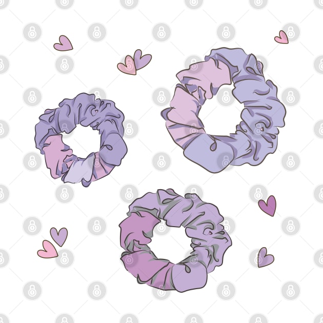 cute hair scrunchie by princessmi-com