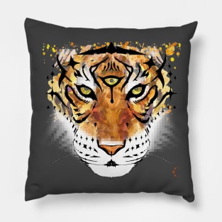 Third Eye of the Tiger Pillow