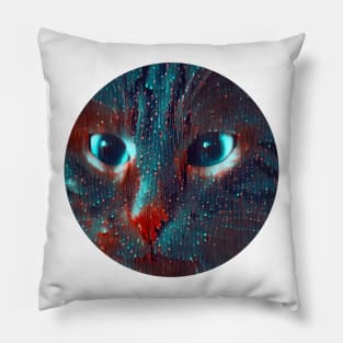 Adorable mycat, revolution for cats Pillow