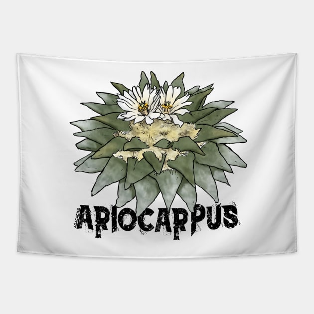 ARIOCARPUS SP. BY AGACACTUS Tapestry by AgaCactus