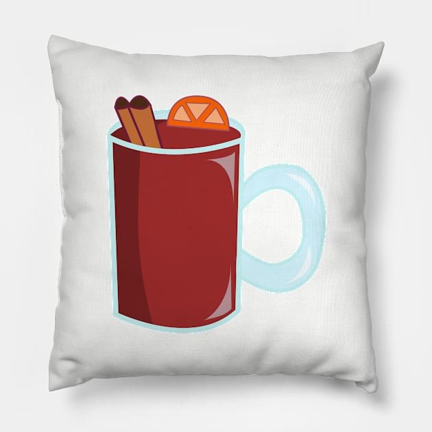 Mulled Wine Pillow by traditionation