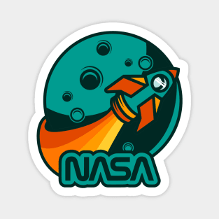 USA Space Agency NASA Magnet