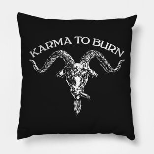 Karma To Burn - Goataneer Head Pillow