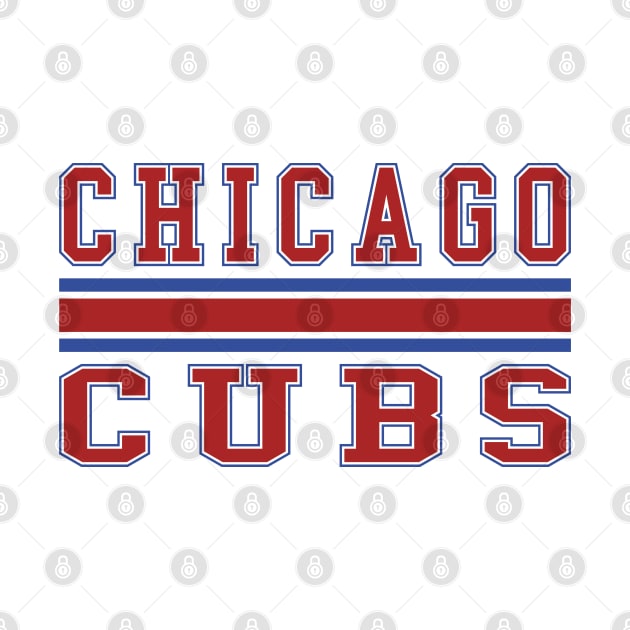 Chicago Cubs Baseball by Cemploex_Art