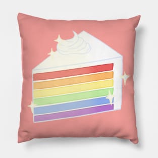 rainbow gayteau Pillow