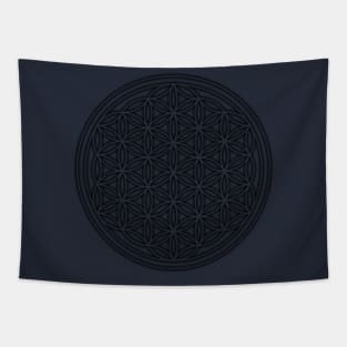 Flower of Life - Pointalist Tapestry