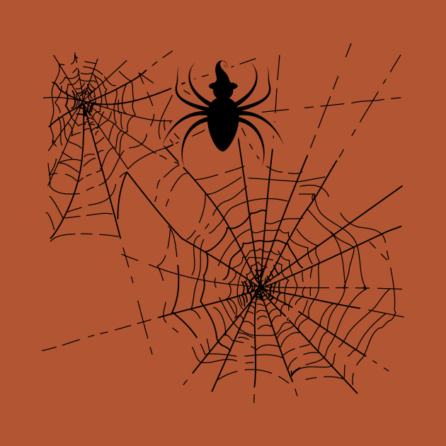 Halloween Spider Web by Xeire