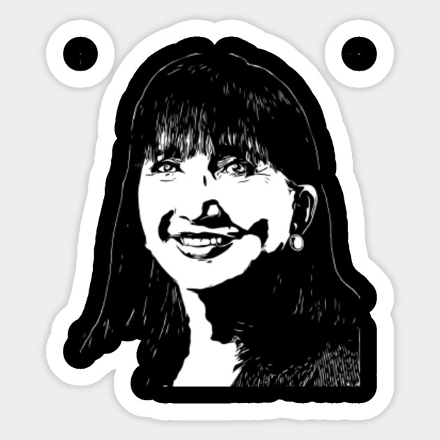 Jo Jorgensen Line Art Portrait Jo Jorgensen Sticker Teepublic Au