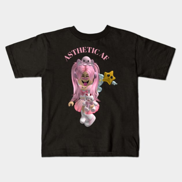 BBF Aesthetic Roblox Girl shirt - T Shirt Classic