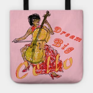 A Cello Player Tote