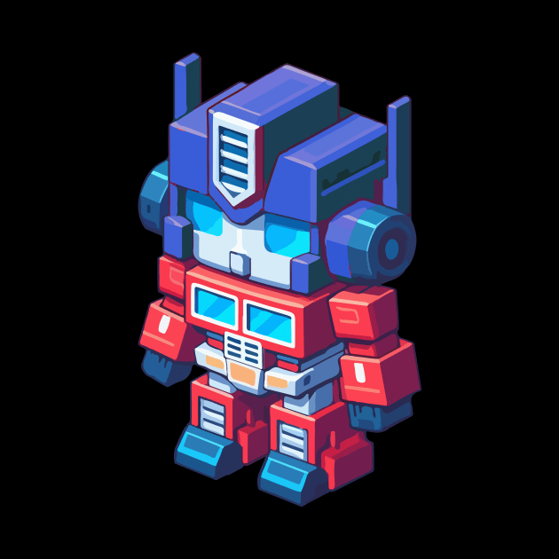 Chibi Optimus Prime by Chibi Pops