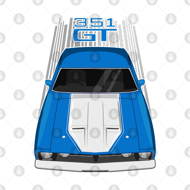 Ford Falcon XB GT 351 - Blue by V8social