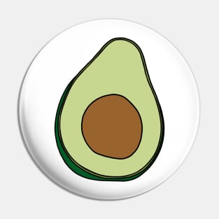 Avocado Half Pin