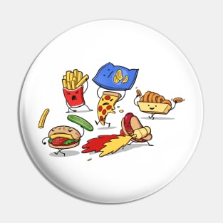 Food Fighters Pin