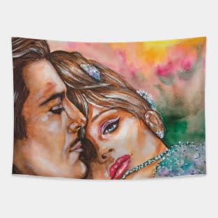 Barbra & Omar Sharif Tapestry