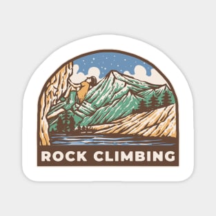 Rock Climbing Magnet