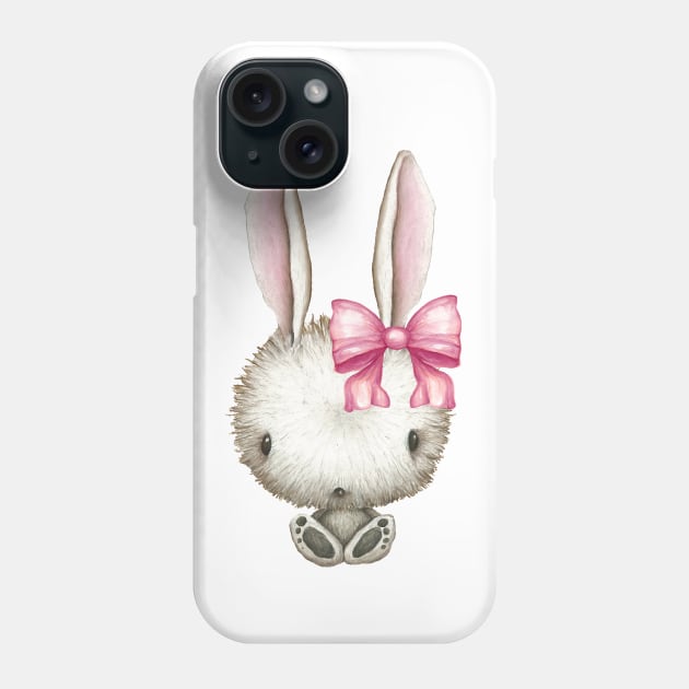 Easter Bunny Rabbit Cute Funny Gift Phone Case by Ligret