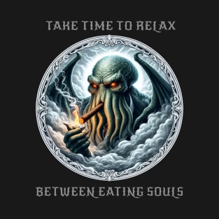 Cthulhu Relaxes T-Shirt