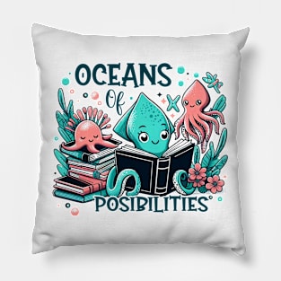 Oceans Of Possibilities Summer Reading Anglerfish Pillow