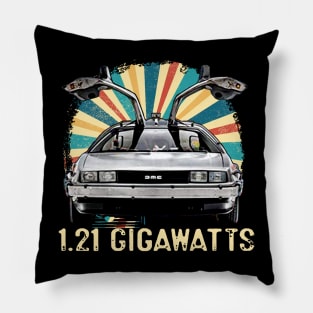 Back to the Future - DMC DeLorean Pillow