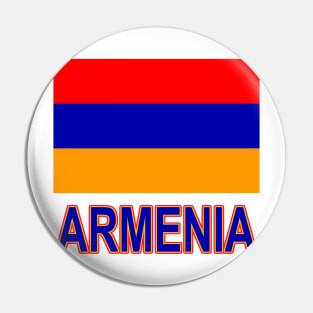 The Pride of Armenia - Armenian Flag Design Pin