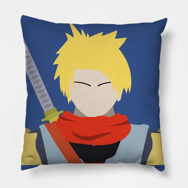 Galford Vector Pillow by MagicFlounder