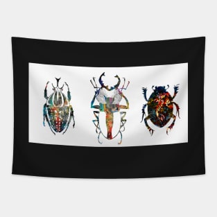 Three Beetles Tapestry